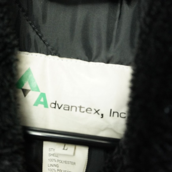 Advantex Jacket Mens Large Black ALLIED UNIVERSAL Security Services Employee - Picture 9 of 11
